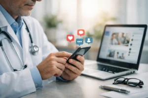Posicionamento médico nas redes sociais